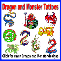 Dragon Monster Tattoos