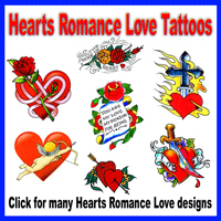Hearts Romance Love Tattoos