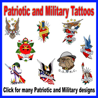 Patriotic Military Tattoos